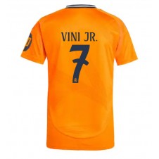 Real Madrid Vinicius Junior #7 Bortatröja 2024-25 Korta ärmar